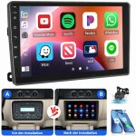 Pour skoda fabia ii 2008 - 2014 apple carplay android 15 autoradio gps rds bt wifi 1 + 32g cam