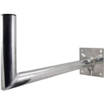 Skt wh600 fixation murale support 60 cm pour antenne satellite en aluminium 1448