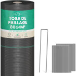 Skylantern - lot toile de paillage 1m x 50m 100g / m� + 100 sardines de fixation