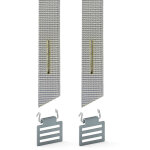 Slid'up by mantion ? attache tablier sangle r�glable 450 mm ? agrafe pour tubes zf ? lot de 2 ? pour ...