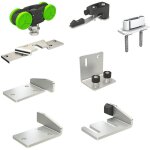 Slid'up by mantion - garniture t�lescopique slid'up 2500 pour 2 panneaux sur 2 rails parall�les - ouverture ...