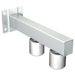 Slid'up by mantion - guide haut r�glable � visser pour portail coulissant, 2 olives �40 h60 mm