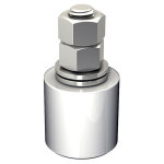 Slid'up by mantion ? guide pour portail coulissant ? olive en nylon �40 mm ? hauteur 40 mm ? garantie ...