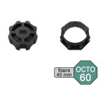 Kit adaptateur pour moteur de volet roulant filaire � 45 mm dans tube octo � 60 mm