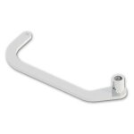 Slid'up by mantion - kit bras w2 gauche pour motorisation en linteau - blanc