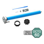 Moteur filaire  45 mm pour volet roulant 80 kg - 50 nm