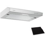 Slimvent hotte aspirante, 60 cm hotte de cuisine gain de place, 200 m / h, nergie a + , silencieuse ...