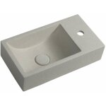 Sapho - small - lave - mains crest, 40x22 cm, avec un trou pour robinet à droite, nanocouche, grèse blanc ... Sapho - small - lave - mains crest, 40x22 cm, avec un trou pour robinet à droite, nanocouche, grèse blanc ...