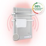 Klarstein - smart chauffage infrarouge, 1000w radiateur electrique, dtection de fentre ouverte, protection ...