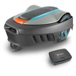 Smart sileno city 500. tondeuse robot connect�e. 500m�. tond sous la pluie. capteur de gel. nettoyage ...