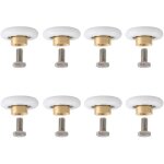 Smooth cy - 103 lot de roues de rechange pour porte de douche de 19 mm de diam�tre, roller diameter 19mm ...
