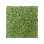 Snap&go - dalle en gazon synthtique (lot de 4) - vert fonc 30 x 30 cm