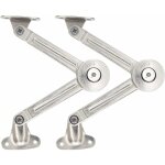 Lot de 2 compas  systme d'amortissement pour abattants de portes relevables de placard de cuisine - ...