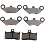 6 plaquettes de frein avant arrière pour cf moto cf500 500 500cc cf600 600 600cc 6 plaquettes de frein avant arrière pour cf moto cf500 500 500cc cf600 600 600cc