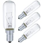 Ampoule pour hotte aspirante e14 40w, t25 230v ampoule incandescence blanc chaud 2700k dimmable, lot ...