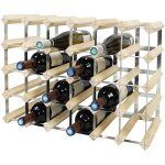 So - tech - range - bouteilles, etag�re � vin , 30 bottles, 61, 2 x 42 x 22, 8 cm, bois naturel, dimensions: ...