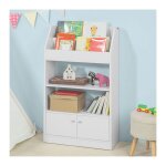Sobuy - bibliothque  livres tagre de rangement jouets pour enfants kmb11 - w 