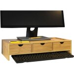 Support de moniteur cran ergonomique support pour cran d'ordinateur universal sobuy bbf03 - n