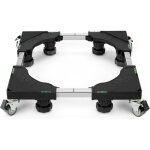 Socle machine a laver 4 roulettes verrouillables avec 8 pieds rembourr�s, charge 300kg support machine ...
