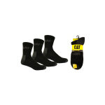Socquettes de travail caterpillar pack de 3 paires noir 41 - 45