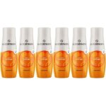 Sodastream - concentrs pack de 6 concentrs d'orange - jusqu' 54 l de boissons - 440 ml