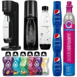 Sodastream terra saturator cartouche bouteille fuse sirop pepsi x 3, sachets bolero
