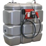 Sodise - station gasoil sur cuve double paroi 1500l - sodilub s08127