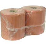 Soditech - lot de 2 bobines ouate chamois 1000 feuilles 21 x 30 cm 14584