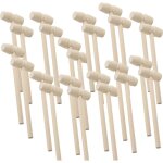 Soekavia - 24 pi�ces mini marteau en bois crabe homard maillets martelant enfants jouet fruits de mer ...
