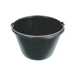 Sofop taliaplast seau plastique noir 16 litres anse 5, 3mm Sofop taliaplast seau plastique noir 16 litres anse 5, 3mm