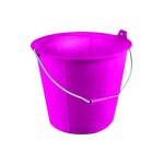 Sofop taliaplast seau pro taliafluo rose 13l poignée et ergots anse 5, 3mm Sofop taliaplast seau pro taliafluo rose 13l poignée et ergots anse 5, 3mm