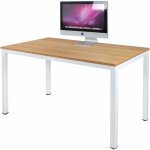 Soges - bureau d'ordinateur table d'�tude bureau informatiques postes de travail 120x60cm pour bureau ...