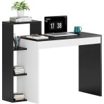 Soges postes de travail informatiques, bureau, bureau d'ordinateur en bois avec �tag�re, bureau d'�criture ...