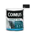 Comus - sol noir 0. 75l peinture pour sols intrieurs et extrieurs. trafic domestique