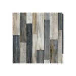 Sol vinyle link plus - imitation parquet iris� fonc� - surface brillante - echantillon 15 x 20 cm