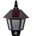 Solaire aliment� capteur de mouvement mur lumi�res ext�rieure de s�curit� appliques led lanterne lampe ...