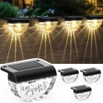 Solaire led ext�rieur �clairage mural, 4 pack �clairage pour chemins, lampe solaire exterieur led changeant ...