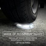 Solaire pont lumi�res all�e dock lumi�re led marqueurs de route imperm�ables ext�rieurs � �nergie solaire ...