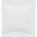 Housse de coussin 40x40 cm adele blanc, par soleil d'ocre