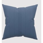 Housse de coussin 60x60 cm adele bleu, par soleil d'ocre