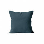 Housse de coussin 60x60 cm alix bleu celadon, par soleil d'ocre