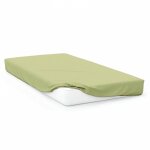 Drap housse bb en jersey vert 60x120 cm - vert