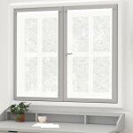 Paire de brise bise lin 60x120 cm linen blanc, par soleil d'ocre