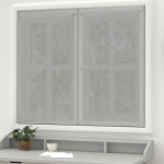 Paire de brise bise lin 60x120 cm linen gris, par soleil d'ocre Paire de brise bise lin 60x120 cm linen gris, par soleil d'ocre
