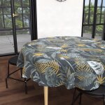 Nappe ronde anti - tches 180 cm tropic, par soleil d'ocre