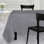 Nappe rectangle 150x300 cm venise gris, par soleil d'ocre