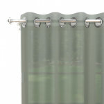 Soleil d ocre - voilage � oeillets 135x180 cm alix vert, par soleil d'ocre