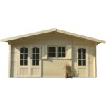 Solid - abri jardin bois 'rostock' - 22. 04 m² - 5. 68 x 3. 88 x 2. 75 m - 40 mm Solid - abri jardin bois 'rostock' - 22. 04 m² - 5. 68 x 3. 88 x 2. 75 m - 40 mm