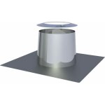 Le sanitaire - solin toit plat conique inox