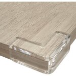 40x protections coins transparents, avec adhsif double face ultra - fort pr - fix protge - coin de ...